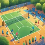 Pickleball Court Near me Victor Jung