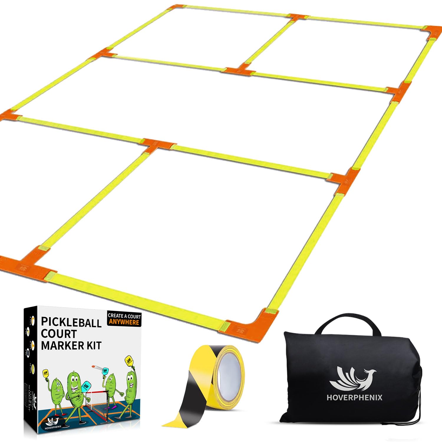 Hoverphenix Pickle Ball Court Marking Kit