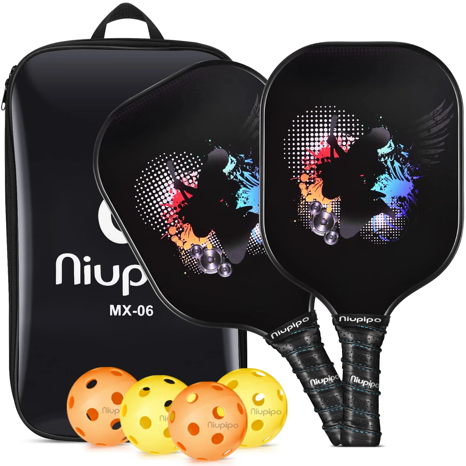 Niupipo pickleball paddle set