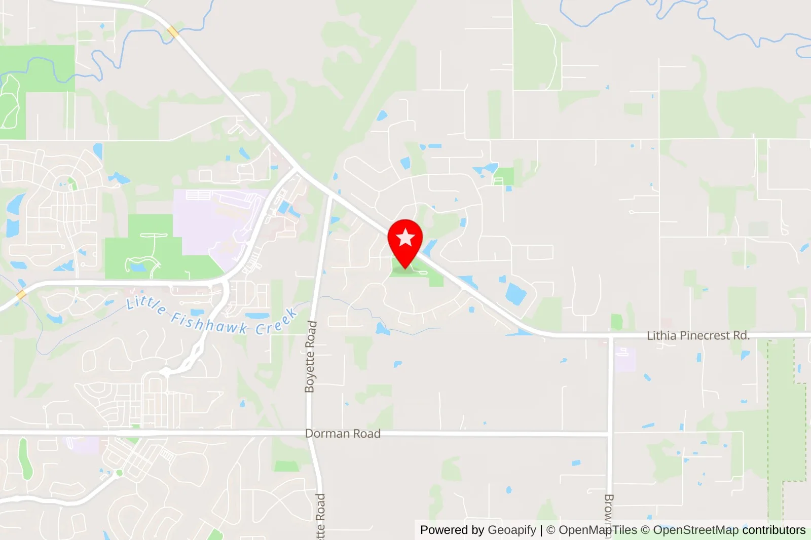We Play Pickleball facility in Lithia, Florida