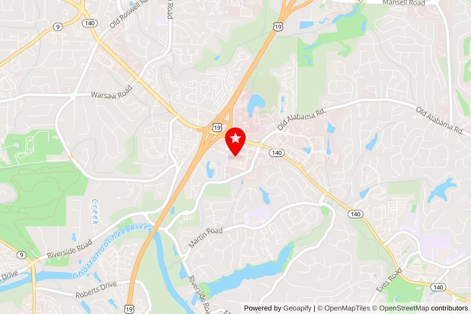 Ace Pickleball Club courts in Roswell, Georgia
